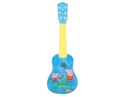 Lexibook Moja prvá gitara Prasiatko Peppa 53 cm