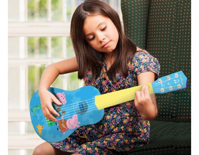 Lexibook Moja prvá gitara Prasiatko Peppa 53 cm