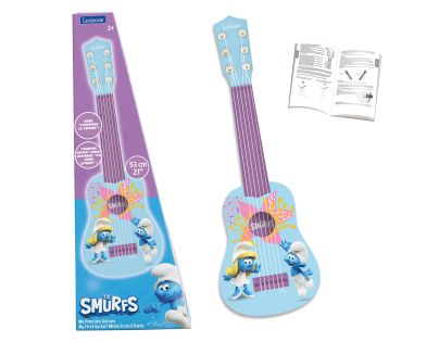 Lexibook Moja prvá gitara Šmolkovia 53 cm