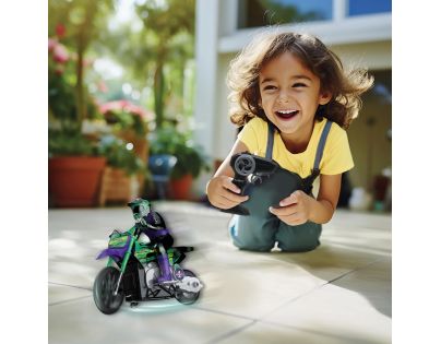 Lexibook Motorka na diaľkové ovládanie so svetelnými efektmi