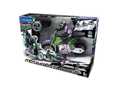 Lexibook Motorka na diaľkové ovládanie so svetelnými efektmi