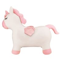 Lexibook Nafukovací plyšový skákacia jednorožec