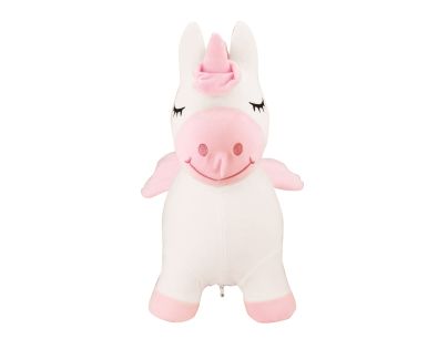 Lexibook Nafukovací plyšový skákacia jednorožec