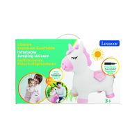 Lexibook Nafukovací plyšový skákacia jednorožec 5