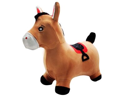 Lexibook Nafukovací plyšový skákacia kôň