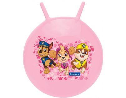 Lexibook Nafukovacia skákacia lopta 45 cm ružová Paw patrol