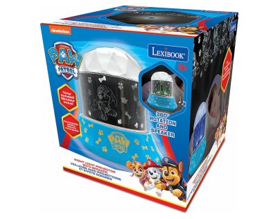 Lexibook Nočný projektor Tlapková patrola s reproduktorom