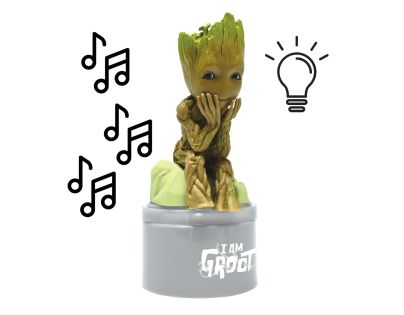 Lexibook Nočné svetlo s reproduktorom Groot
