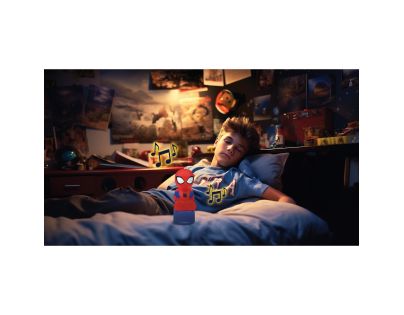 Lexibook Nočné svetlo s reproduktorom Spiderman