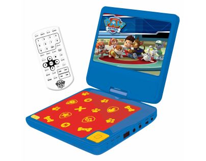 Lexibook Prenosný DVD prehrávač 7 palcov Labková Patrola