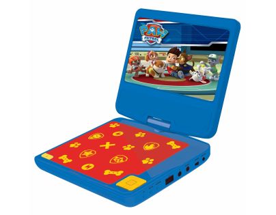 Lexibook Prenosný DVD prehrávač 7 palcov Labková Patrola