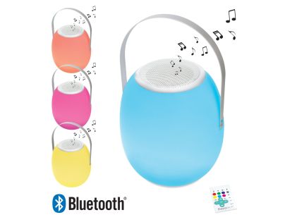 Lexibook Prenosný LED svietiaci reproduktor s rukoväťou