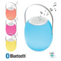 Lexibook Prenosný LED svietiaci reproduktor s rukoväťou