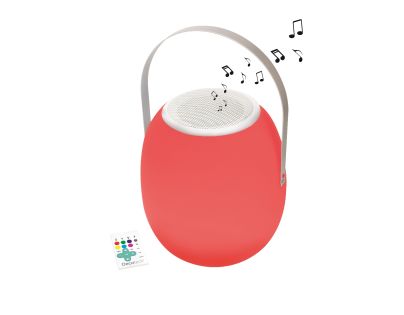 Lexibook Prenosný LED svietiaci reproduktor s rukoväťou