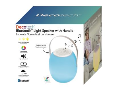 Lexibook Prenosný LED svietiaci reproduktor s rukoväťou