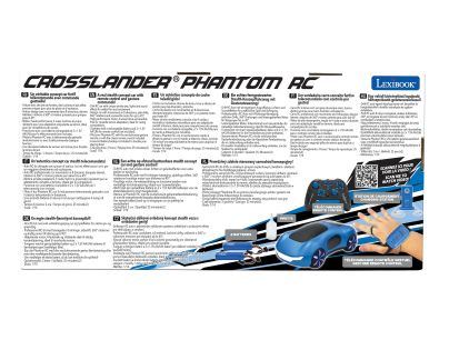 Lexibook Programovateľné auto so svetelnými, zvukovými a dymovými efektmi