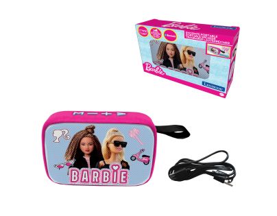 Lexibook Reproduktor Barbie s látkovým povrchom