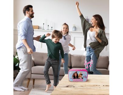 Lexibook Reproduktor Barbie s látkovým povrchom
