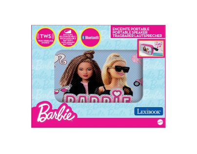 Lexibook Reproduktor Barbie s látkovým povrchom