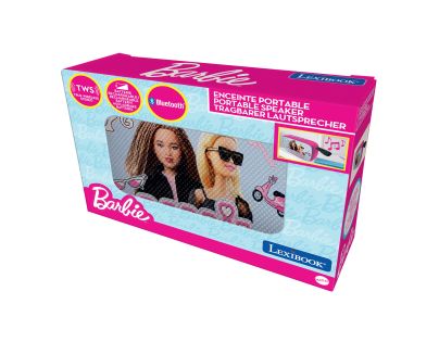 Lexibook Reproduktor Barbie s látkovým povrchom