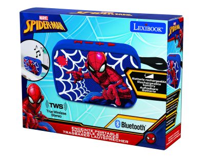 Lexibook Reproduktor Spiderman s látkovým povrchom