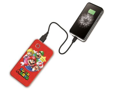 Lexibook Rýchlonabíjacia power banka Super Mario 10 000 mAh