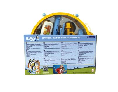 Lexibook Sada 7 hudobných nástrojov Bluey