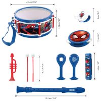Lexibook Sada 7 hudobných nástrojov Spiderman 4