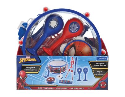 Lexibook Sada 7 hudobných nástrojov Spiderman
