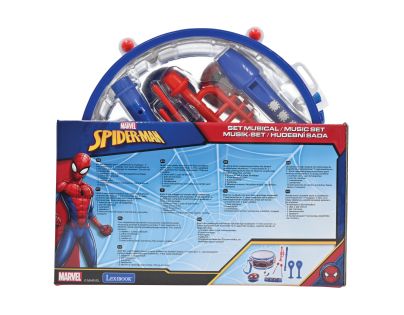 Lexibook Sada 7 hudobných nástrojov Spiderman