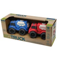 Lexibook Sada policajného a hasičského auta z bioplastu 10 cm 4