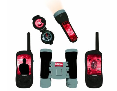 Lexibook Set vysielačky, ďalekohľad, baterka, kompas