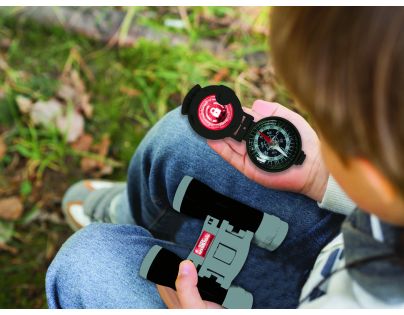 Lexibook Set vysielačky, ďalekohľad, baterka, kompas