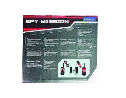 Lexibook Set vysielačky, ďalekohľad, baterka, kompas