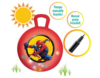 Lexibook Skákacia lopta so svetelnými efektmi Spiderman