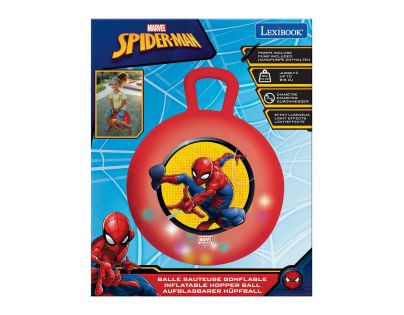 Lexibook Skákacia lopta so svetelnými efektmi Spiderman