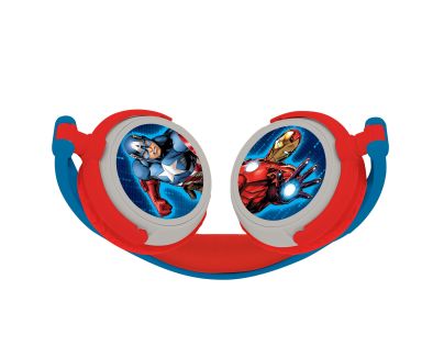 Lexibook Skladacie drôtové slúchadlá Avengers s limitom hlasitosti