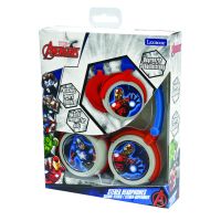 Lexibook Skladacie drôtové slúchadlá Avengers s limitom hlasitosti 5