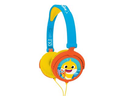Lexibook Skladacie drôtové slúchadlá Baby Shark s limitom hlasitosti