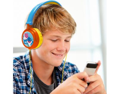 Lexibook Skladacie drôtové slúchadlá Baby Shark s limitom hlasitosti