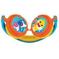Lexibook Skladacie drôtové slúchadlá Baby Shark s limitom hlasitosti 4