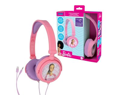 Lexibook Skladacie drôtové slúchadlá Barbie s limitom hlasitosti
