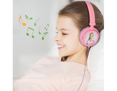 Lexibook Skladacie drôtové slúchadlá Barbie s limitom hlasitosti