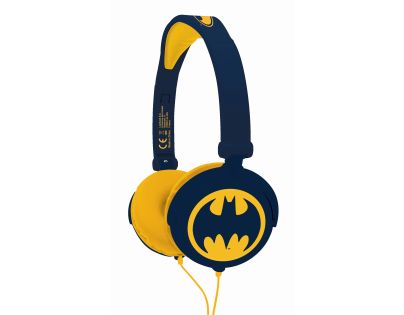 Lexibook Skladacie drôtové slúchadlá Batman s limitom hlasitosti