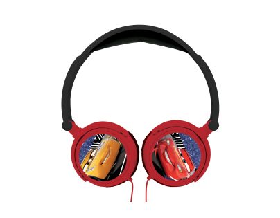 Lexibook Skladacie drôtové slúchadlá Disney Cars s limitom hlasitosti