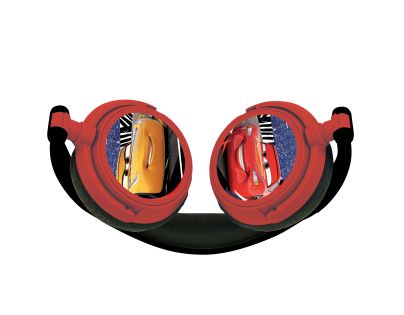 Lexibook Skladacie drôtové slúchadlá Disney Cars s limitom hlasitosti