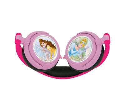 Lexibook Skladacie drôtové slúchadlá Disney princezné s limitom hlasitosti