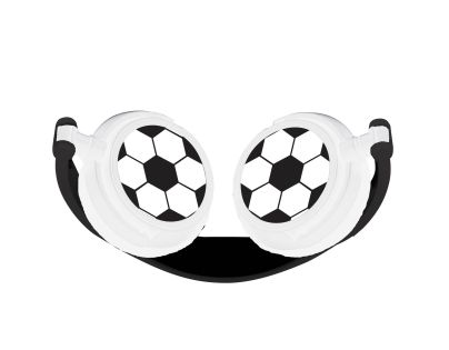 Lexibook Skladacie drôtové slúchadlá Futbal s limitom hlasitosti