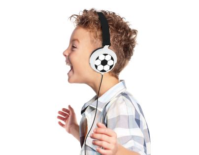 Lexibook Skladacie drôtové slúchadlá Futbal s limitom hlasitosti