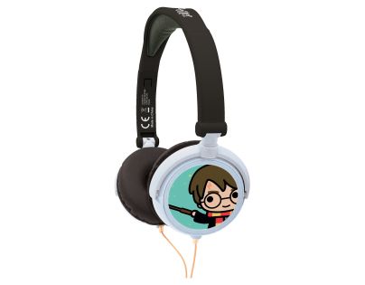Lexibook Skladacie drôtové slúchadlá Harry Potter s limitom hlasitosti